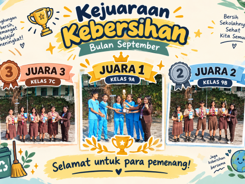Semangat Menjaga Kebersihan dan Kerapihan Kelas melalui Lomb